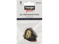  Fender  and Wrangler Picks 351 Shape Tortoiseshell 8 