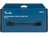 Fender  Blockchain Patch Cable Kit Black Medium 