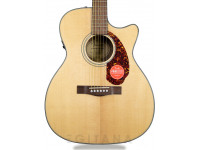 Guitarra Dreadnought Fender CC-140SCE Natural Com Estojo  