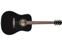 Guitarra acústica dreadnought  Fender CD-60 BK V3  