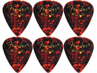  Fender  Classic Celluloid Pick Shell M 6 pack 