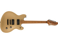  Fender Contemporary Active Starcaster Roasted Maple Fingerboard Shoreline Gold 