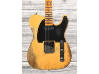  Fender  Custom Shop Limited Edition 1950 Double Esquire Super Heavy Relic Aged Nocaster Blonde 