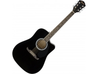 Guitarra Dreadnought Fender FA-125CE BLK  