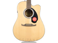 Guitarra acústica dreadnought Fender FA-125CE NAT  B-Stock 