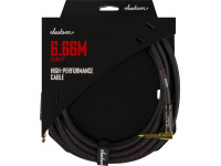  Fender  High Performance Cable Black and Red 6.66 m 