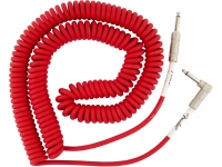 Cabo de instrumento Fender Original Coil Cable Red Jack 9m   