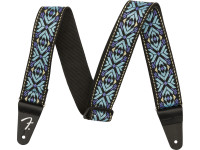  Fender  Pasadena Woven Strap Blue Snowflake 2 