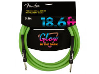  Fender  Pro Glow in the Dark Cable 5.5m, Green  