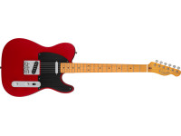 Guitarra Elétrica Telecaster Fender SQ 40th Anni. Vintage Edition Maple Fingerboard, Black Anodized Pickguard, Satin Dakota Red B-Stock 