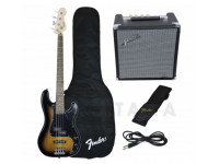  Fender  SQ Aff. P Bass PJ PACK 3-SB B-Stock 