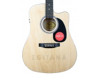 Guitarra Dreadnought Fender Squier SA-105CE Natural  