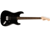  Fender Squier Sonic HT H Laurel Fingerboard Black Pickguard Black 