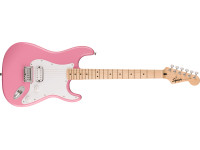  Fender  Squier Sonic HT H Maple Fingerboard White Pickguard Flash Pink 