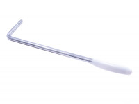 Acessórios para Tremolos Fender Squier Standard Series Chrome w/ White Tip Acessórios para Tremolos Fender Squier Standard Series Chrome w/ White Tip