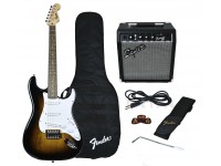 Pack de guitarra Fender Squier Strat Pack SS Brown Sunburst  