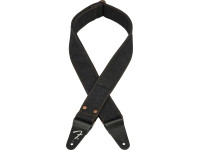  Fender  x Wrangler Riveted Denim Strap Black 