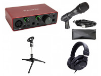  Focusrite Scarlett Solo 3rd Gen Pack  