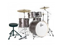 Bateria Acústica Completa Gretsch Drums Drums Energy Studio Grey Steel  