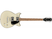  Gretsch  G5222 Electromatic Double Jet BT V-Stoptail Laurel Fingerboard Vintage White 