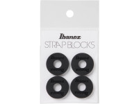  Ibanez  ISB4-BK Strap Blocks (Set of 4, Black) 