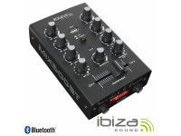  Ibiza  Mesa de Mistura 2 Canais REC Bluetooth MIX500BT 
