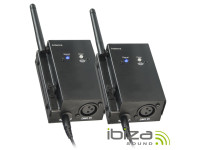  Ibiza  Pack 2 Receptores DMX Wireless 2.4GHZ WD200SET 