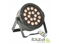  Ibiza  Projector c/ 18 Leds 1W RGB DMX 