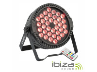  Ibiza  Projector PAR C/ 36 LEDS 1W RGB DMX 