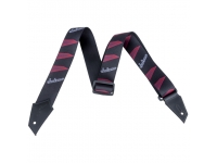  Jackson Headstock Pattern - Black/Red  
