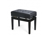  CSS HY-PJ007 BP  
	Banco de Piano Ajustável c/ Gaveta - Black Polish
