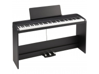 Piano digital com móvel Korg B2 SP Preto Piano Digital de Móvel para Principiantes 