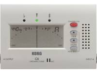  Korg CA-40  Con características superiores, como una pantalla grande y fácil de leer con una pantalla LCD de aguja, el sintonizador cromático Korg CA-40 es un gran valor.  ¡No esperes más que lo mejor de este sintonizador digital altamente funcional! 