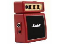  Marshall MS-2R 
	
	Combo Guitarra Eléctrica Marshall MS-2. Controladores: Clean/Ovredrive; Volume; Tone. Potência máxima: 1W. Vermelho
