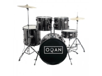 Bateria acústica OQAN  BASIC NEGRA QPA-10  