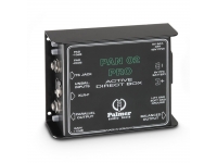  Palmer PAN 02 PRO  Palmer PAN 02 PRO  Mono DI box activo  Entradas: zócalo de 6,3 mm y XLR hembra  Salida de jack paralelo de 6,3 mm  Salida XLR macho  Interruptor de pad (-10 dB / -20 dB / -30 dB)  Ganancia de ganancia seleccionable: +12 dB  Elevador de tierra conmutable  Funciona con batería de 9 V o alimentación fantasma  Impedancia de entrada: 0 dB / 12 dB: 1 MOhm, -10 / -20 dB: 70 kOhm, -30 dB: 40 kOhm  Impedancia de salida: 600 ohmios  Nivel de salida máx .: 20 dBu  Dimensiones: 116 x 140 x 43.5 mm 