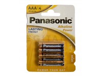  Panasonic Pilha Alcalina 1.5V Lr03 Aaa Powerline 4  