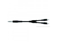 Adaptador / Conversor Audio Proel BULK550LU18 1,8 m Adaptador de audio - Tubo “Y-STEREO L/R” con jack estéreo de 6,3 mm - 2 conexiones RCA macho - Longitud: 1,8 m. Disponible en negro. Adaptador / Conversor Audio Proel BULK550LU18 1,8 m Adaptador de audio - Tubo “Y-STEREO L/R” con jack estéreo de 6,3 mm - 2 conexiones RCA macho - Longitud: 1,8 m. Disponible en negro.