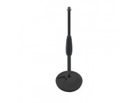 Suporte de Mesa para Microfone Proel DST130BK
Base de mesa em ferro fundido pesado com haste reta ajustável em altura. Com anel de borracha anti-vibração. Diâmetro de 150 mm na base, assim compacto.
Suporte de Mesa para Microfone Proel DST130BK
Base de mesa em ferro fundido pesado com haste reta ajustável em altura. Com anel de borracha anti-vibração. Diâmetro de 150 mm na base, assim compacto.