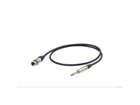 Adaptador Jack 6.3mm - XLR Proel ESO250LU3 3 metros Cable profesional - Adaptador XLR hembra/Jack 6.3 mono de 3 metros. Adaptador Jack 6.3mm - XLR Proel ESO250LU3 3 metros Cable profesional - Adaptador XLR hembra/Jack 6.3 mono de 3 metros.