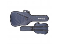 Saco para guitarra elétrica RITTER RGP2-E ELETRICA AZUL  