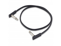  Rockboard  Flat Patch Cable Black 60cm  