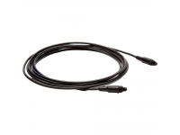  Rode Micon Cable 1.2M  
	
		
			O Rode Micon 1,2m trata-se dum cabo extensor Micon com o comprimento de 1,2 metros.
	
	
		
			Pode utilizá-lo para substituir o cabo standard de 1,2m que vem com os microfones Lavalier; ou utilizá-lo para aumentar o comprimento do mesmo para 2,4m.
	

