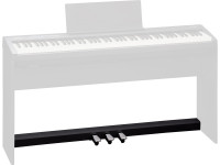 Suporte de teclado Roland KPD-70 BK Barra 3 Pedais para piano Roland FP-30X BK e FP-E50 