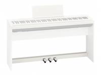 Suporte de teclado Roland KPD-70 WH Barra 3 Pedais para piano Roland FP-30X WH 