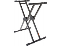 Suporte de teclado Roland KS-20X Suporte de Teclado Duplo-Braço B-Stock Suporte de teclado Roland KS-20X Suporte de Teclado Duplo-Braço B-Stock