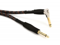 Cabo de instrumento Professional  Roland RIC-G20A GOLD-Series Cabo Audio Jack mono 6 metros Revestimento em Malha Garantia Vitalícia Compra tus cables Roland en Egitana. Ofrecemos envío rápido. Somos una tienda portuguesa con garantía de por vida de Roland.