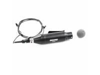  Shure SM93  Micrófono de condensador omnidireccional de solapa en miniatura para uso en teatro y TV y conector XLR. Incluye bolsa 