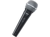 Microfone dinâmico Shure  SV100  
	Shure SV100 - Microfone para karaoke, voz principal ou backing vocal, qualidade de som excelente. Ideal para aplicações de fala, karaoke, multimédia e instrumentos. 
