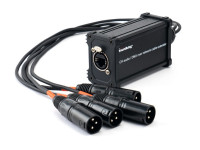  Extensor DMX 4 x XLR M 